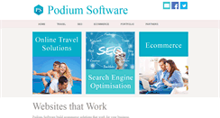 Desktop Screenshot of podiumsoftware.net